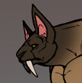 Weretober Sabertoothed Sphynx Cat by Undeadkitty13