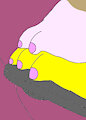 Milachu Footsie Pedal Pumping by Fur915