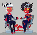 Moxxie X Millie's BrainDrain Time! (Commission) by Tho6Who4e2000