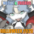 [YCH] - HAPPY HALLOWEEN 2026 - Noelle and Friends - (SWF) by Zobos