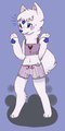 magical girl dog by finchspark