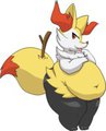 fat braixen by HybridProjectAlpha