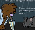 every storm (runs out of rain) by Reddywolf
