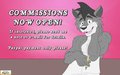 Commissions Open! by WolfieDanno