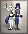 Buwaro & MoonFox by SunFox