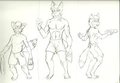 Physical Echoes - Rough Size Comparison WIP by robbybluewolf