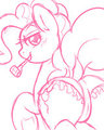 Panty Party WIP Sketch by kinkypinkie