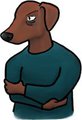 dachshund by RivCo