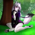 At the Park by WolfLady