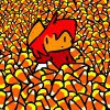 Nom all candy corn! 