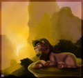 The gold sun by Essien