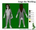 Model Sheet: Jorge the Wolfdog 