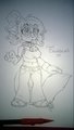 Look who drew on paper today!