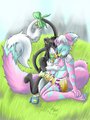 Frosting fun by Kitsuneskyy