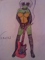 Rockin Vixen by TrinityHedgehog
