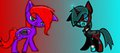 mine and my mate's ponysonas