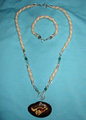 Kemuff's Dog Hair Jewelry Set by WolfofSamhain