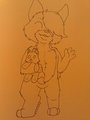 Michi says hi  by TheLittleShapeshifter
