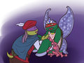 tmnt ShakespeareDonnie and Fairy Raph