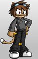 My friend Sammy in normal clothes. by KateyTheSquirrel