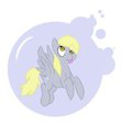 Derpy by Fangkittyartist