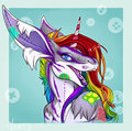 Niji plush bust