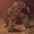 Komodo Dragon by CosmikPepper