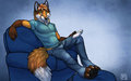 Lounging with a Paperback