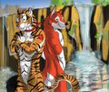 My both characters :3 by Nanakipl