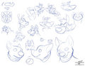 Chip Bolt Scribble page by Wolfblade