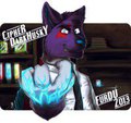 Furjam 2013 badge -&nbsp;&nbsp;Cipher Darkhusky