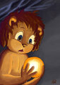 Glowing thing by Lef