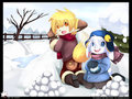 winter snow fun by Ende