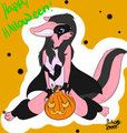 Halloween pinup