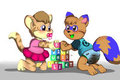 Messy playtime