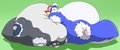some inflated skunks