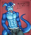 Incendramon's bedroom-face by Pikuna