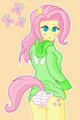 Fluttershy Pantie peek