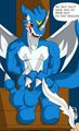 Exveemon getting tickled 