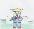 Lil gangster! :3 by NeoTheWolf