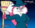 Shirley as a witch - 30/10/13 by SedrikMutt