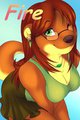 Fire Badge 2013 by Tygurstar