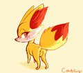 Fennekin by Akira