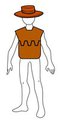 Poncho concept for steampunk cowboy