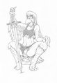 Rosa with her sword~