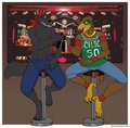Makin' Merry With The Birdy by LupineAssassin