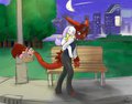 [commission] Sleepy Parkwalk