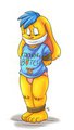 Colouring bunny bitch by JeffyCottonbun