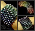 Rainbow Dragonscale Bracelet