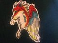 Flying wolf